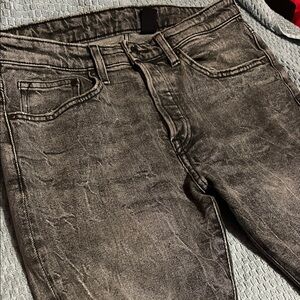 Stylish Gray Slim Fit Jeans for Men